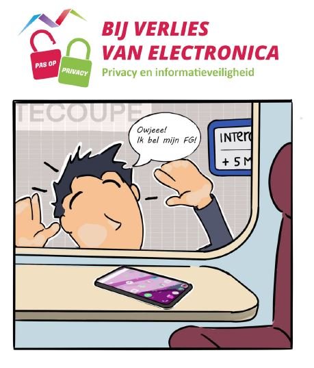 Poster privacy verlies van elektronica