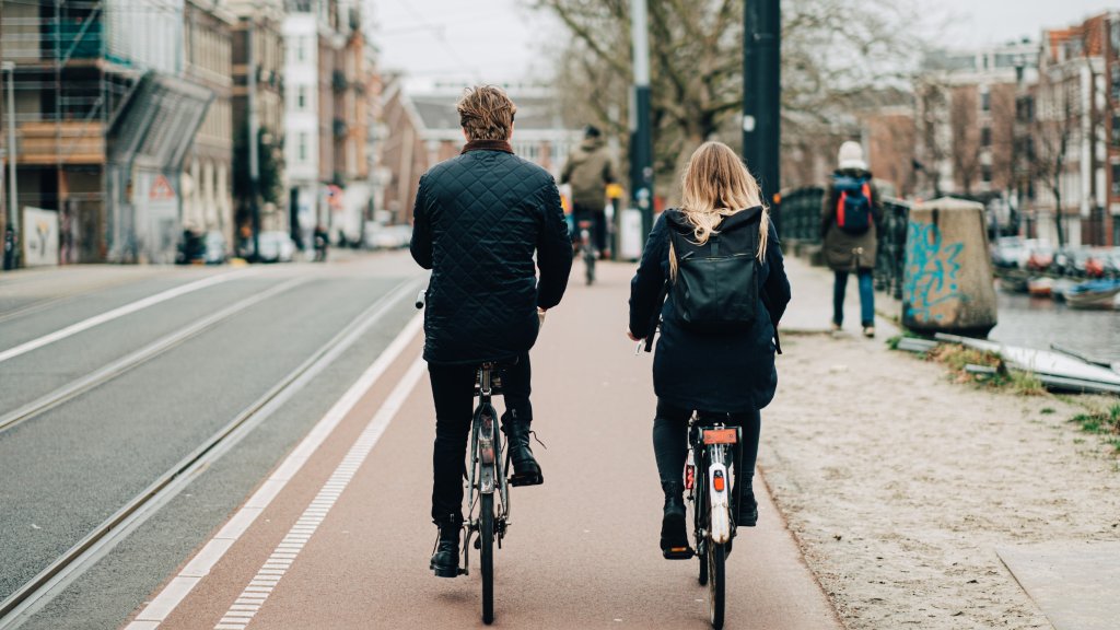 Fietsen in Amsterdam