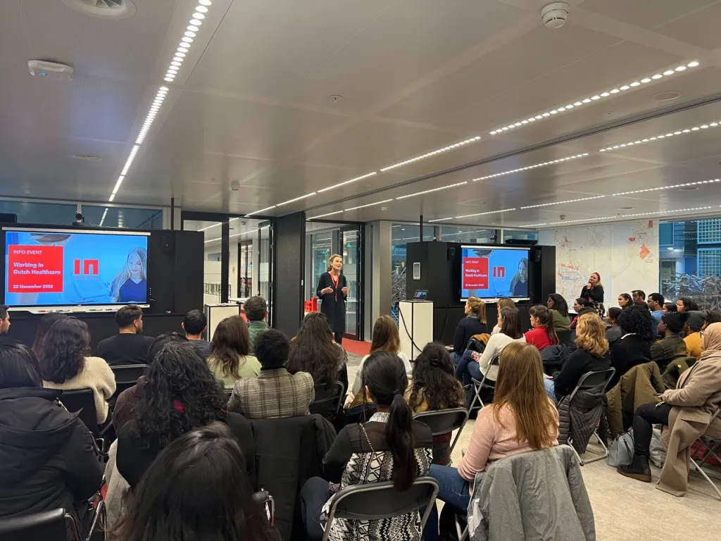 working in dutch healtcare evenement