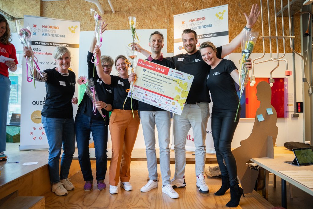 Hacking Health Amsterdam 2023 winnaars