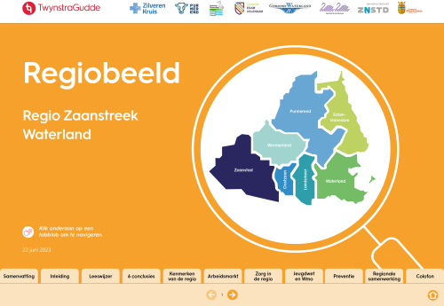 Voorblad Regiobeeld Zaanstreek-Waterland