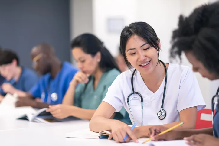 zorgprofessionals in opleiding