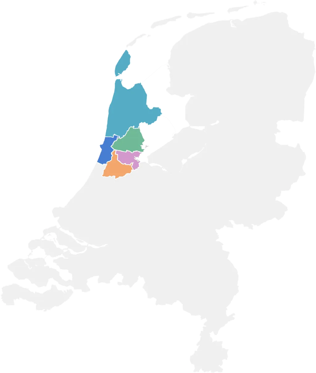 Sigra regio kaart