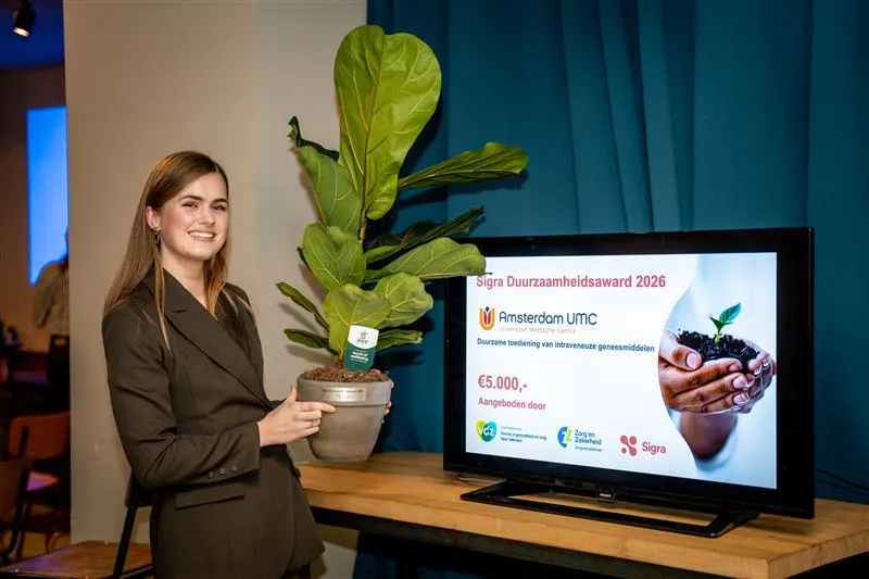 Winnaar Duurzaamheidsaward 2026