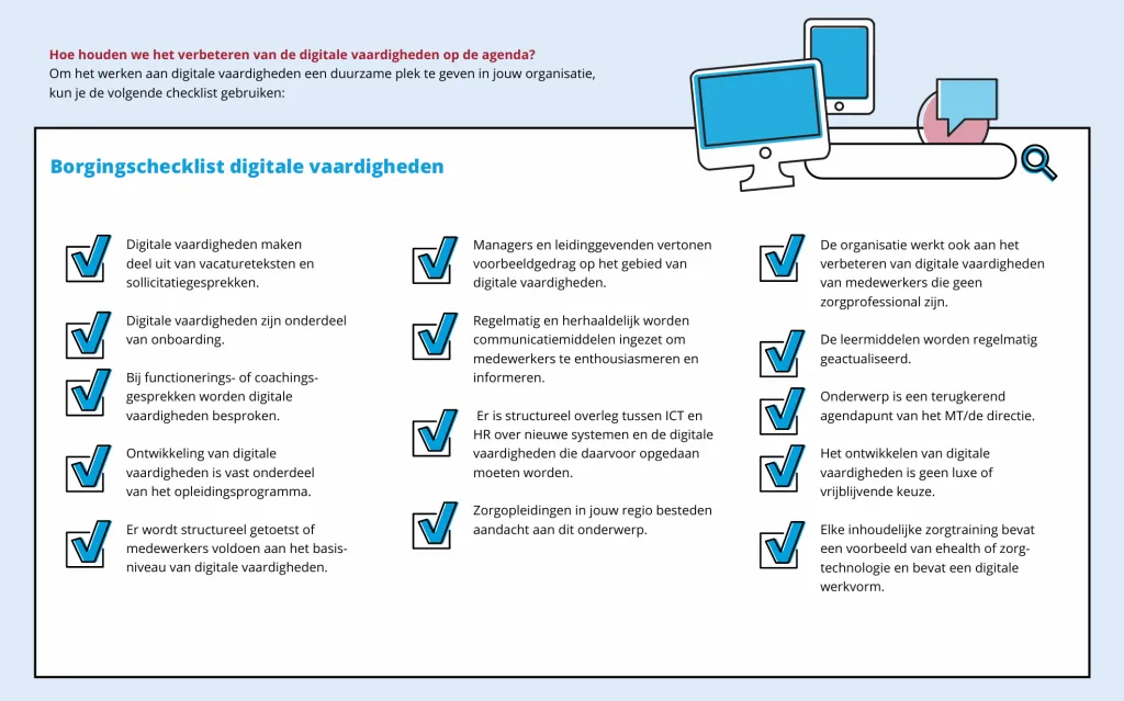Checklist digitale vaardigheden