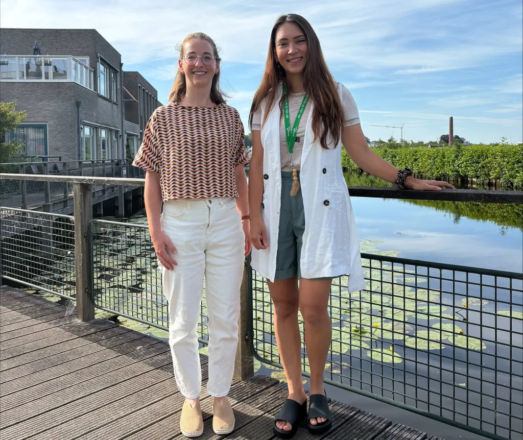 Madelon en Riana van Zorggroep Aelsmeer