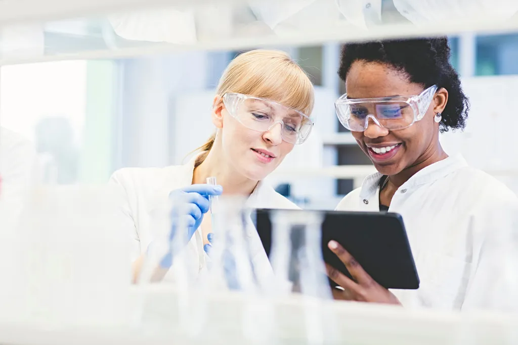 medewerkers laboratorium